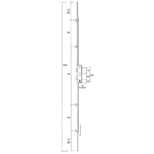 Lockmaster 4 Roller Dual Spindle